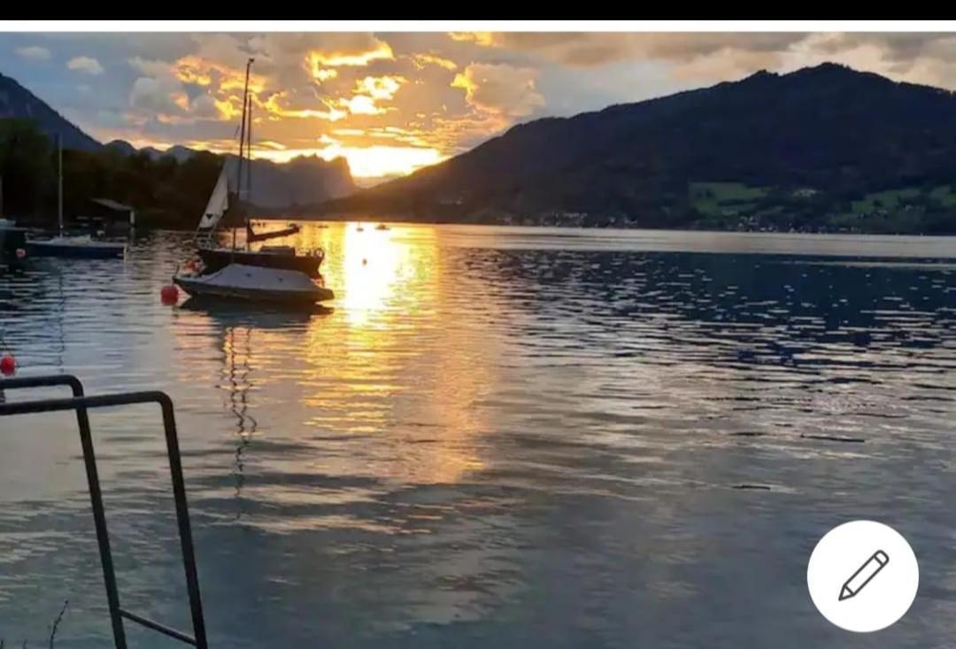 Ferienwohnung Attersee Щайнбах ам Атерзее Стая снимка